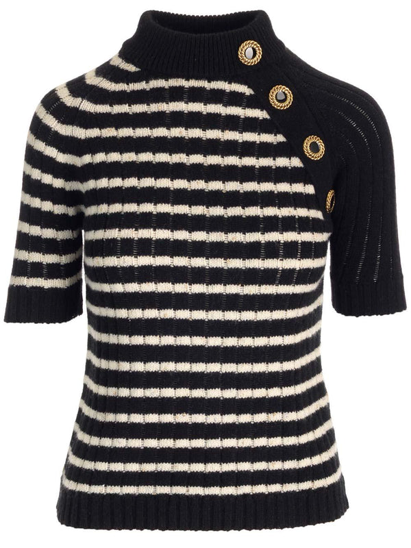 Balmain Cashmere Top - Women - Piano Luigi