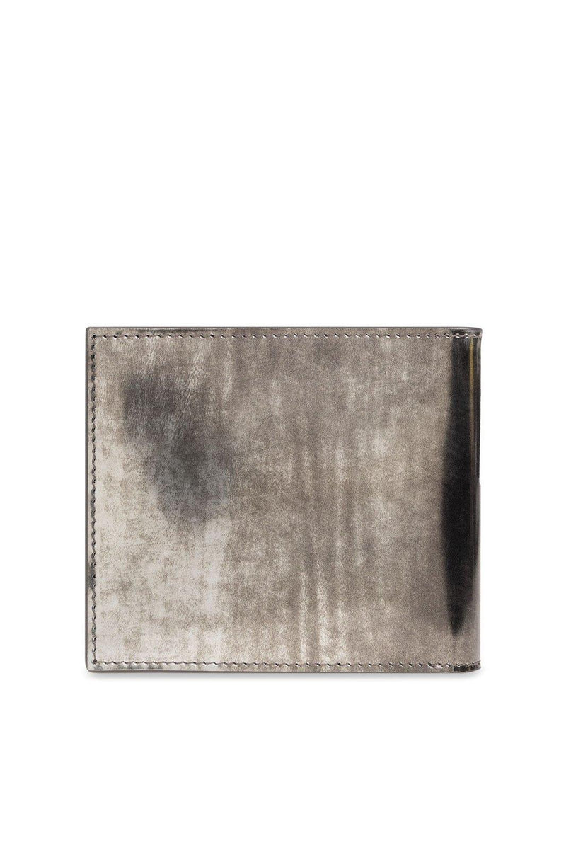 Saint Laurent Logo Detailed Bifold Wallet - Men - Piano Luigi