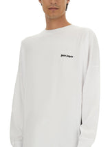 Palm Angels Sweatshirt With Logo - Men - Piano Luigi