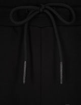 Moncler Black Sports Trousers With Logo Bands In Gros Grain - Men - Piano Luigi