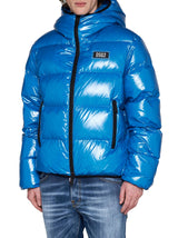 Dsquared2 Bluette kaban Short Down Jacket - Men - Piano Luigi