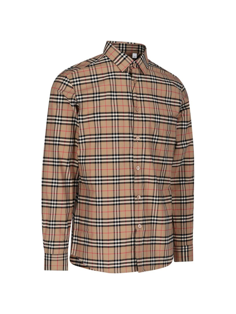 Burberry Tartan Tailored Shirt - Men - Piano Luigi