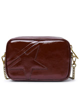 Golden Goose Star Crossbody Bag In Burgundy Leather - Women - Piano Luigi