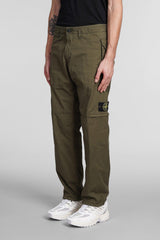 Stone Island Pants In Green Cotton - Men - Piano Luigi