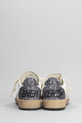 Golden Goose Ball Star Sneakers In White Leather - Women - Piano Luigi