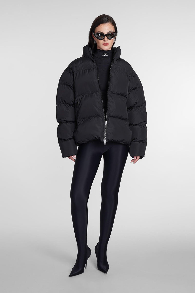 Balenciaga Puffer In Black Polyester - Women - Piano Luigi