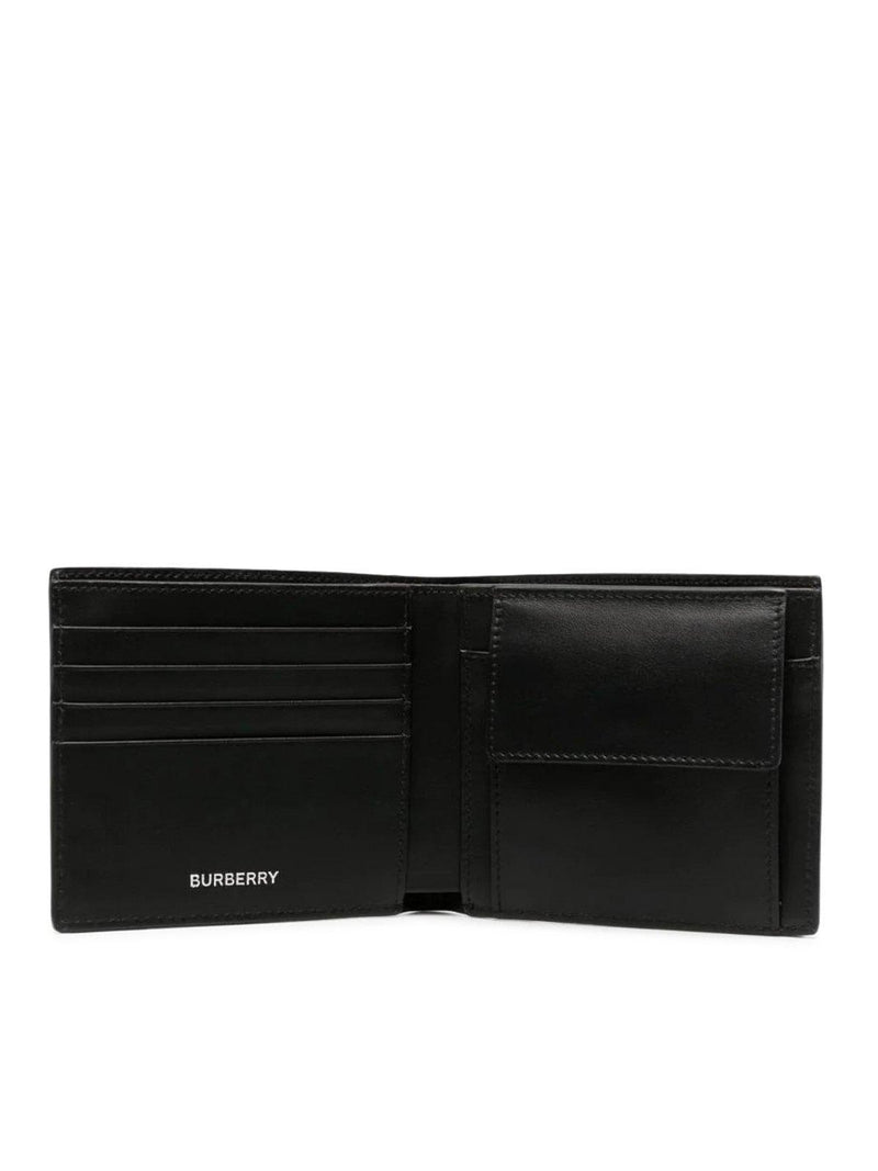 Burberry All-over Check Printed Bi-fold Wallet - Men - Piano Luigi