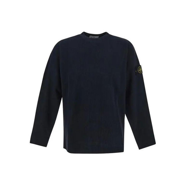 Stone Island Crewneck Sweater Ribbed Cotton - Men - Piano Luigi