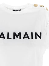 Balmain Logoed T-shirt - Women - Piano Luigi