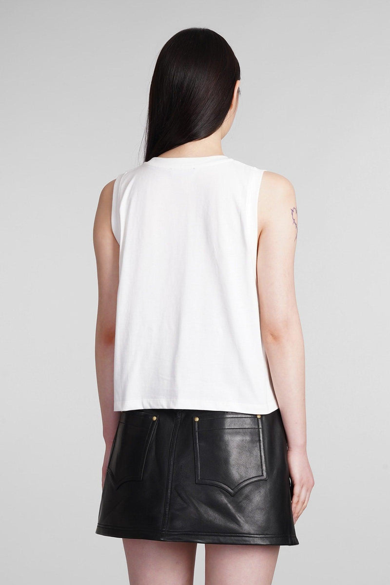 Balmain T-shirt In White Cotton - Women - Piano Luigi