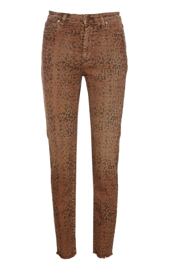 Golden Goose Leopard Print Golden Collection Skinny Jeans - Women - Piano Luigi