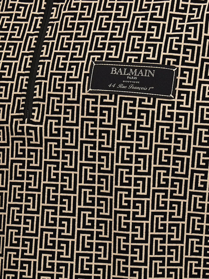 Balmain monogram Polo Shirt - Men - Piano Luigi