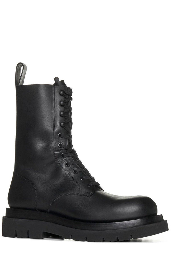 Bottega Veneta Lug Lace-up Boots - Men - Piano Luigi