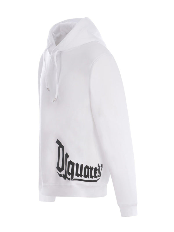 Hooded Sweatshirt Dsquared2 In Cotton - Men - Piano Luigi