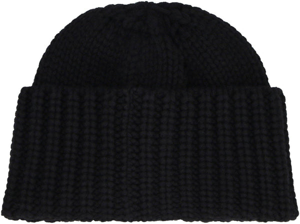 Saint Laurent Logo Patch Beanie - Men - Piano Luigi