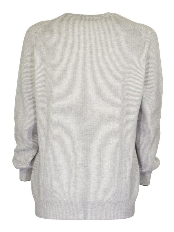 Brunello Cucinelli Cashmere Sweater Round Neck - Men - Piano Luigi