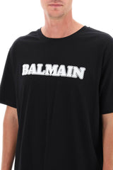 Balmain Retro Flock T-shirt-straight Fit - Men - Piano Luigi