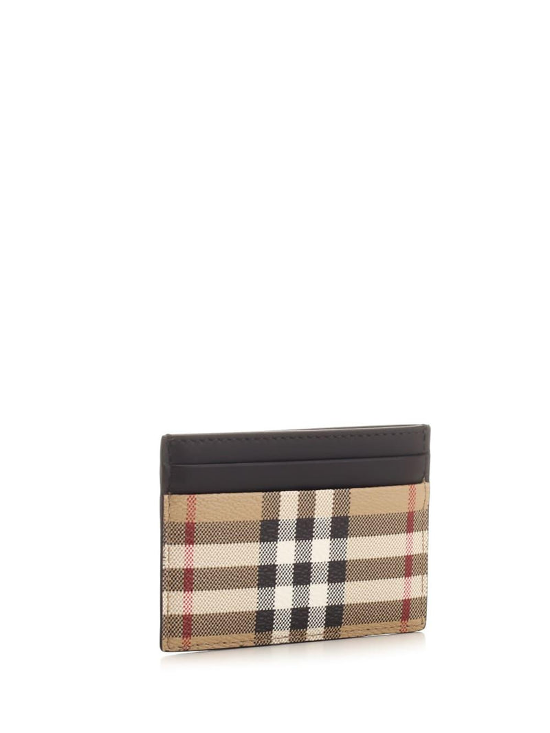 Burberry vintage Check Card Holder - Men - Piano Luigi