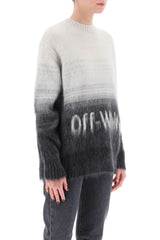 Off-White Mohair-wool Sweater - Women - Piano Luigi