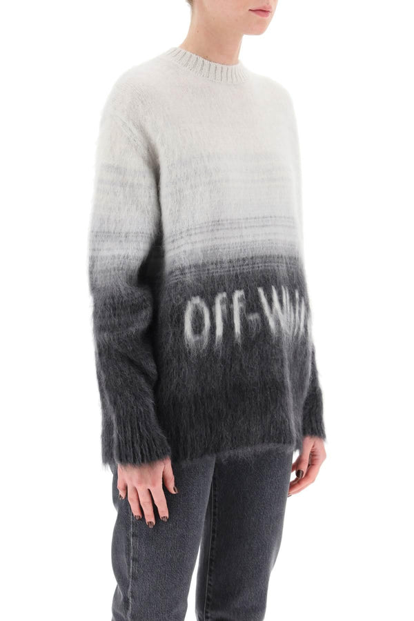 Off-White Mohair-wool Sweater - Women - Piano Luigi