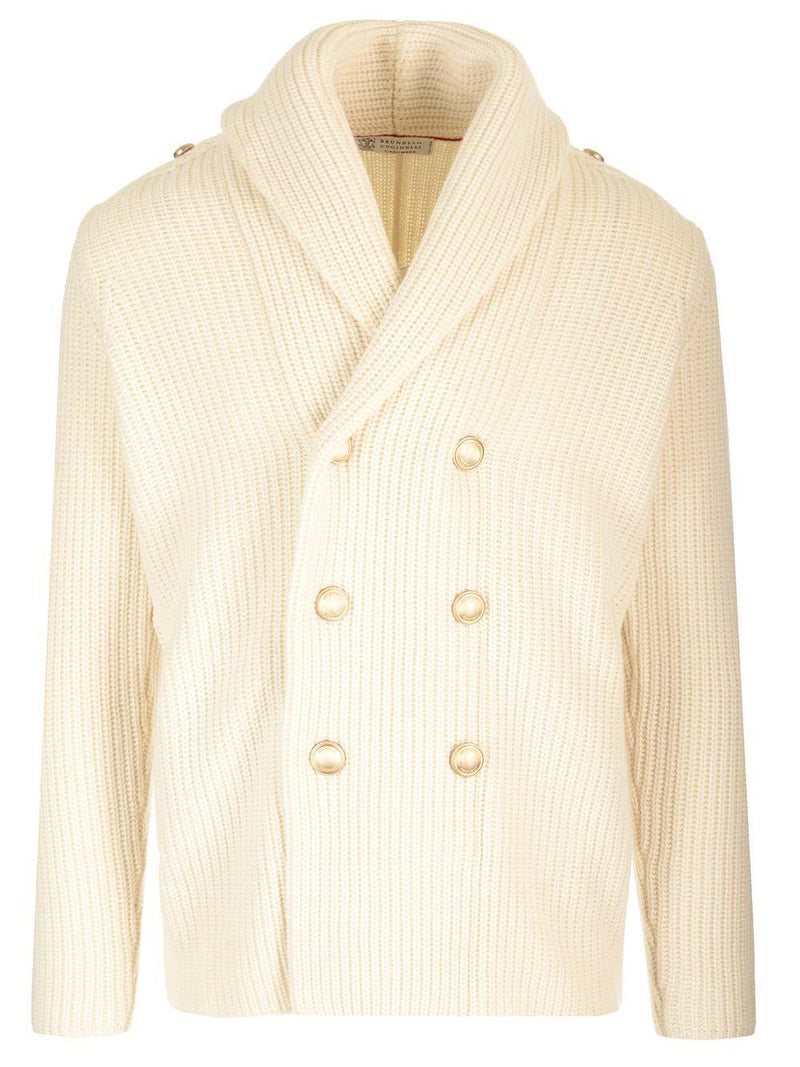 Brunello Cucinelli Double-breasted Cardigan - Men - Piano Luigi