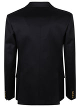 Valentino Double-breast Plain Dinner Jacket - Men - Piano Luigi