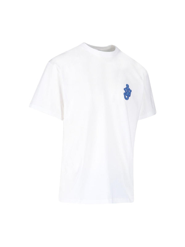 J.W. Anderson Crew-neck Logo T-shirt - Men - Piano Luigi
