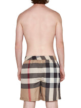 Burberry Boxer Swimsuit With Vintage Check Pattern - Men - Piano Luigi