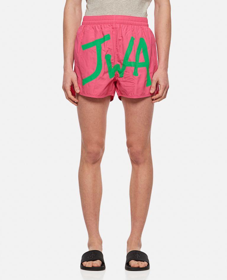 J.W. Anderson Jwa Logo Swimshorts - Men - Piano Luigi