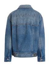 Balmain Oversized Logo Pockets Jacket - Men - Piano Luigi