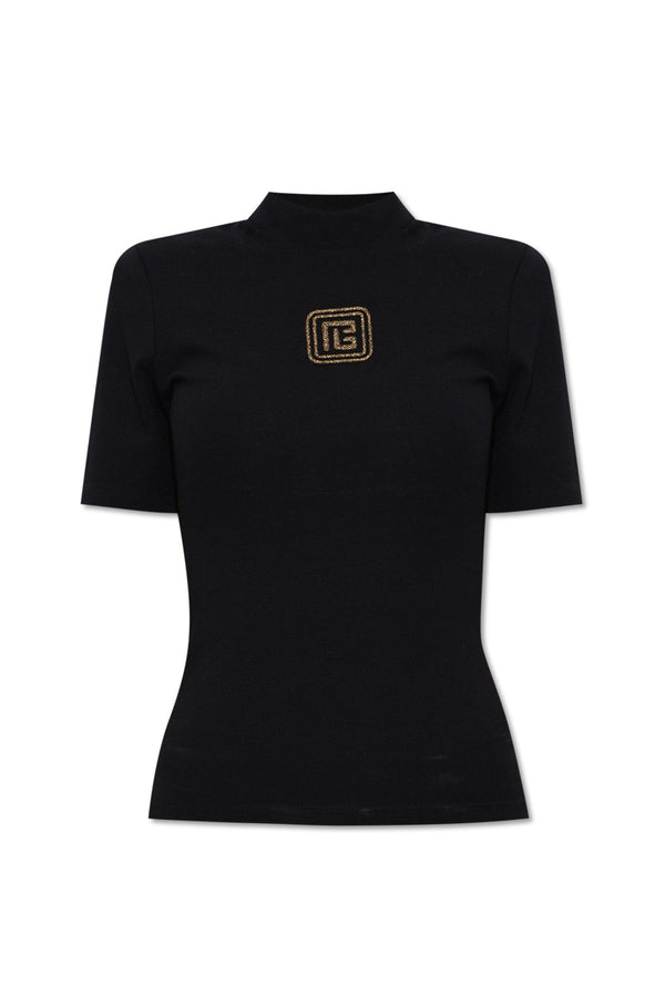 Balmain Top With Monogram - Women - Piano Luigi