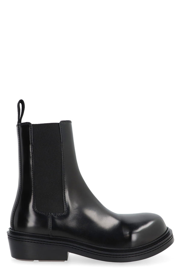 Bottega Veneta Fireman Leather Chelsea Boots - Women - Piano Luigi