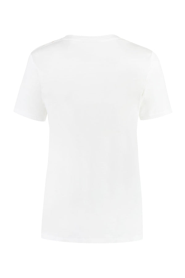 Balmain Cotton Crew-neck T-shirt - Women - Piano Luigi