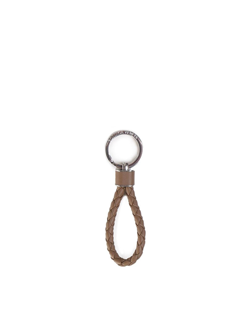 Bottega Veneta Nappa Key Ring With Intreccio Motif - Men - Piano Luigi