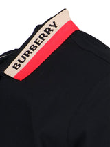 Burberry Black Piquet Polo Shirt - Men - Piano Luigi