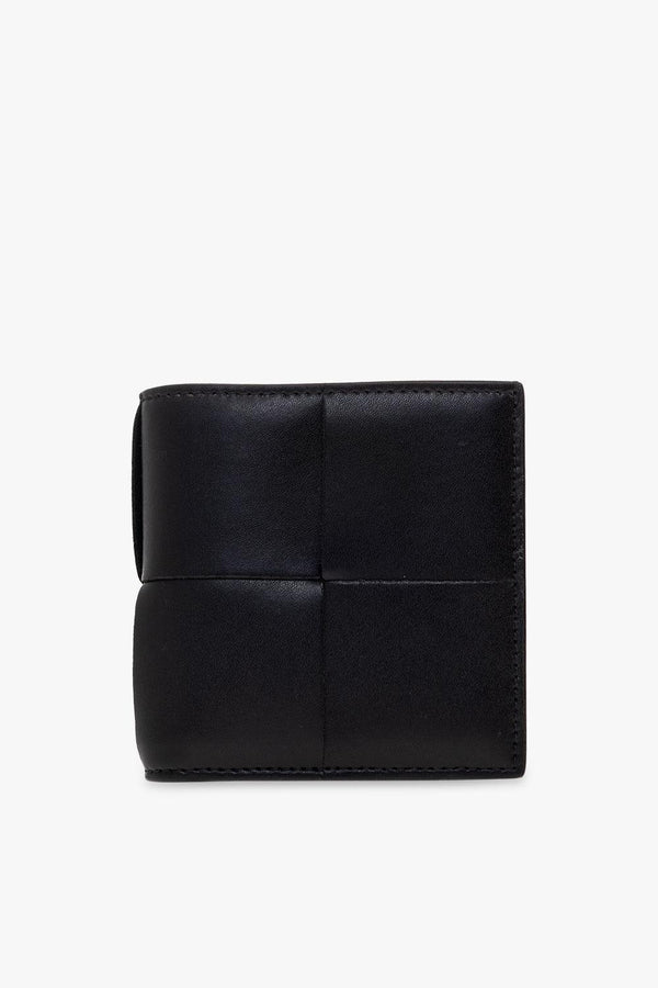 Bottega Veneta Leather Folding Wallet - Men - Piano Luigi