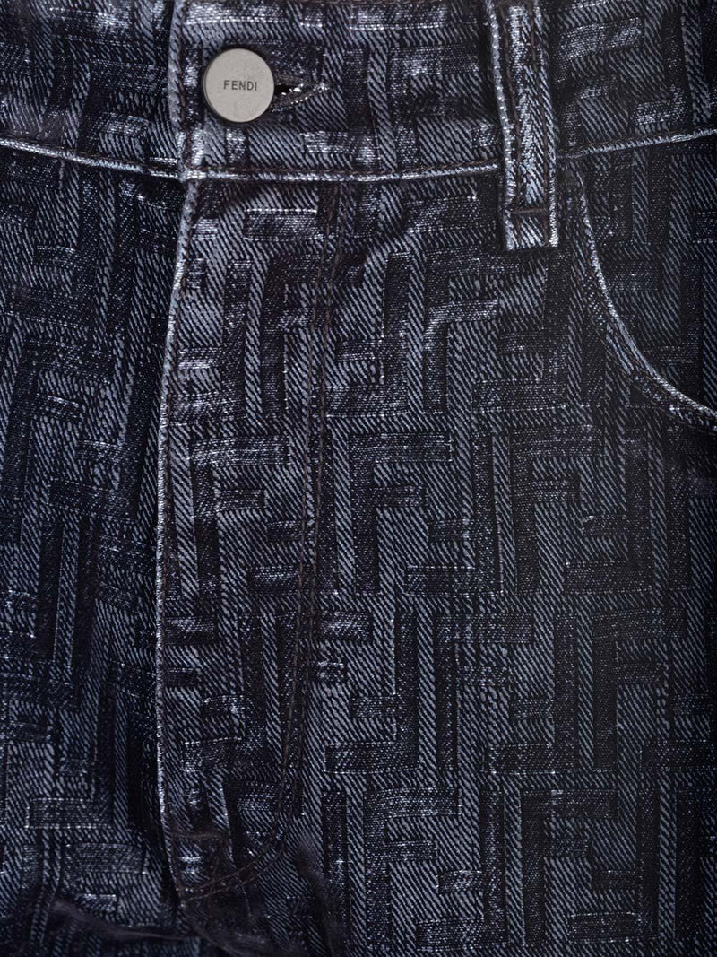 Fendi Blue ff Jeans - Men - Piano Luigi