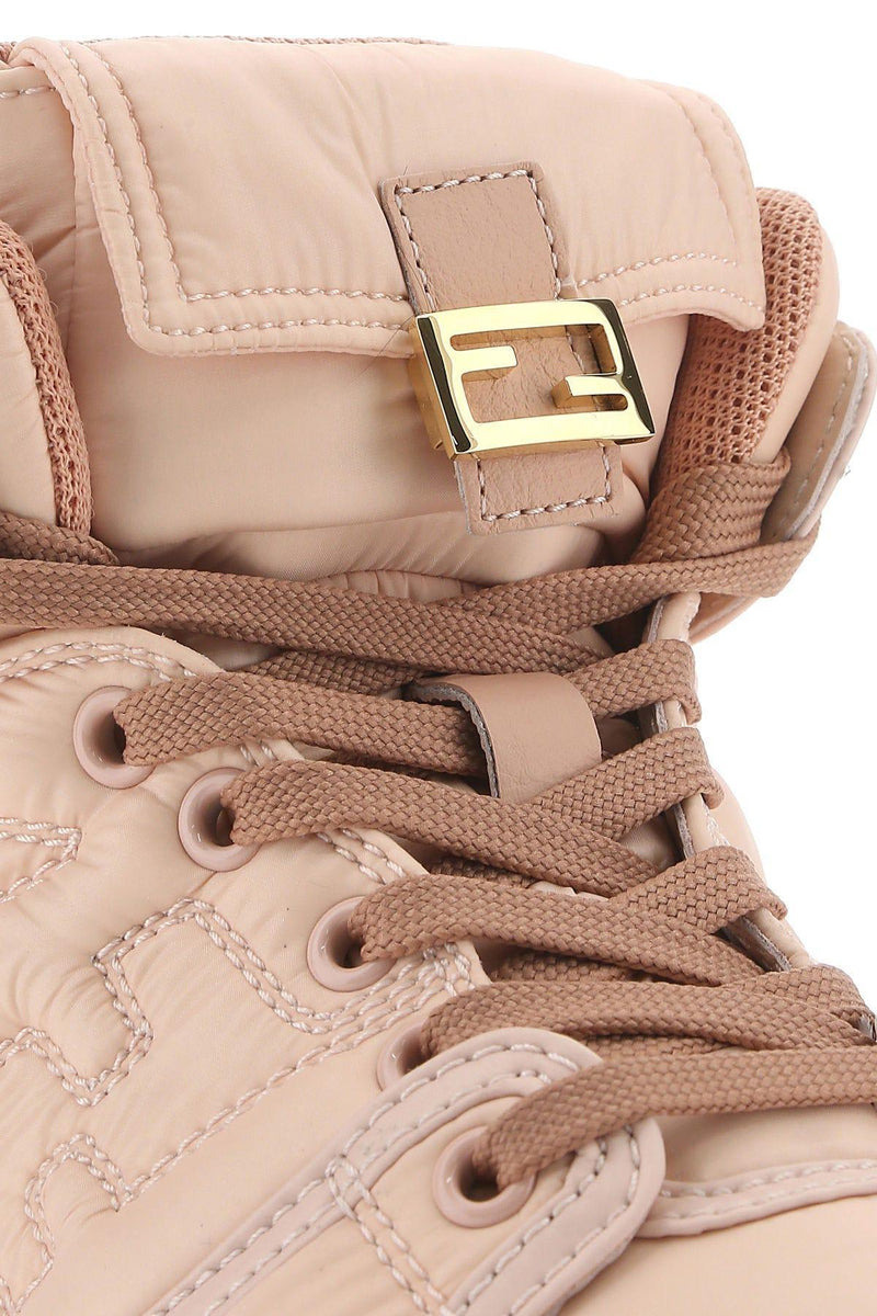 Fendi Pink Nylon Baguette Sneakers - Women - Piano Luigi