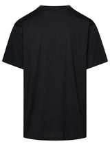 Burberry Black Cotton T-shirt - Men - Piano Luigi