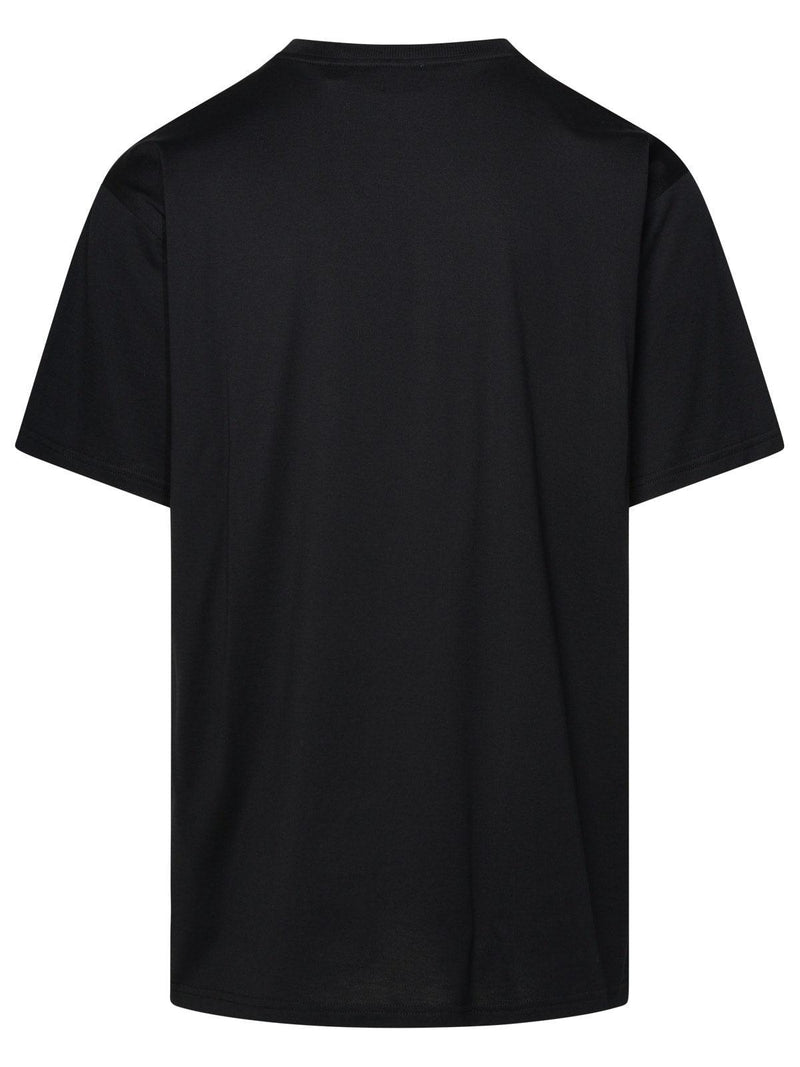 Burberry Black Cotton T-shirt - Men - Piano Luigi