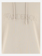 J.W. Anderson Logo Cotton Hoodie - Men - Piano Luigi