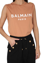 Balmain T-shirt With Logo - Women - Piano Luigi