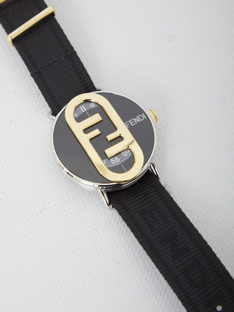 Fendi Olock Round Watch - Men - Piano Luigi