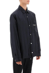 Balmain Monogram Nylon Overshirt - Men - Piano Luigi