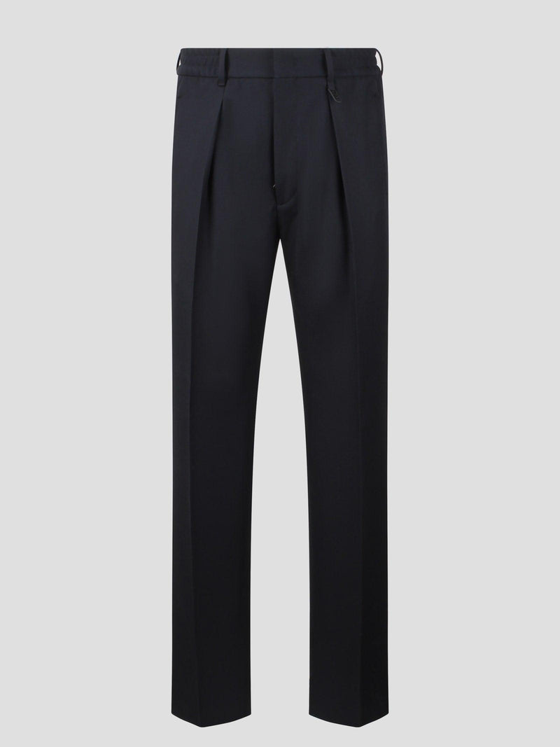 Fendi Wool Trousers - Men - Piano Luigi