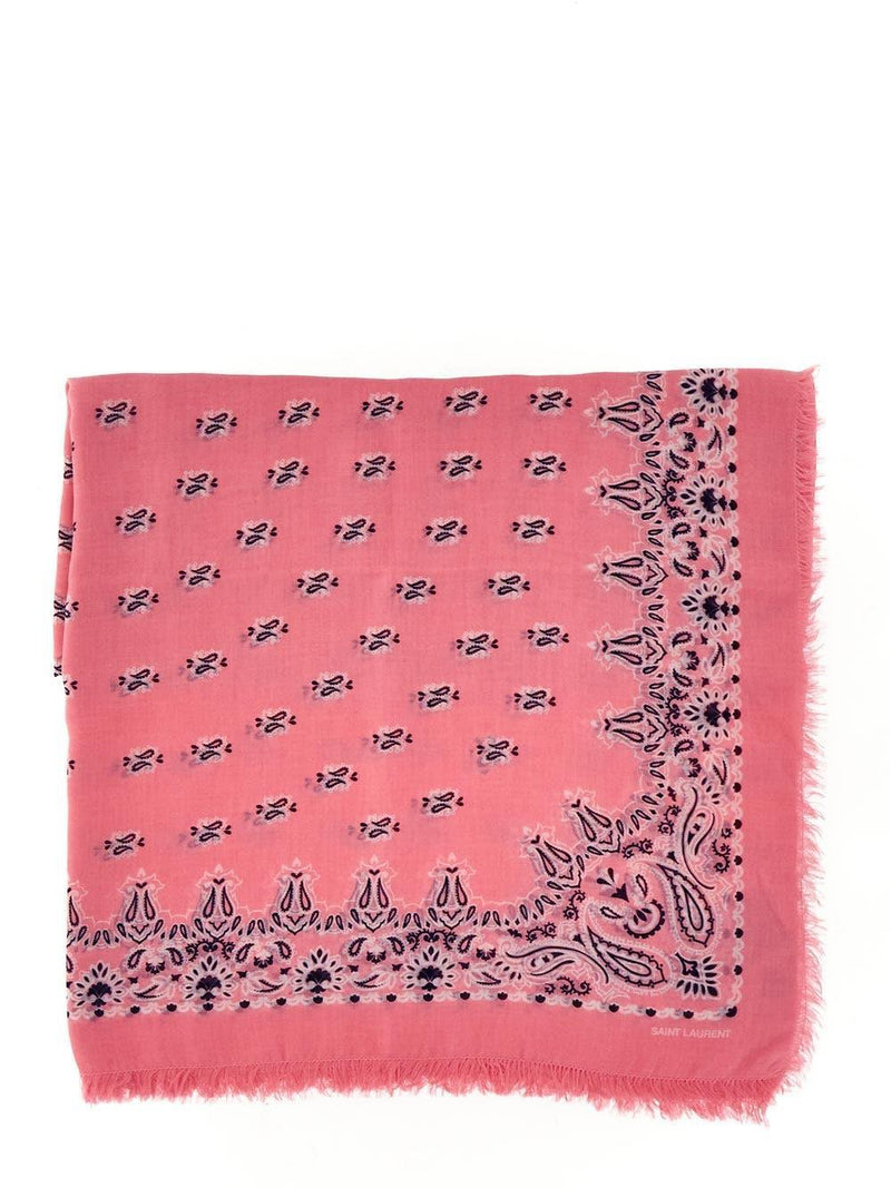 Saint Laurent Bandana Scarf - Women - Piano Luigi