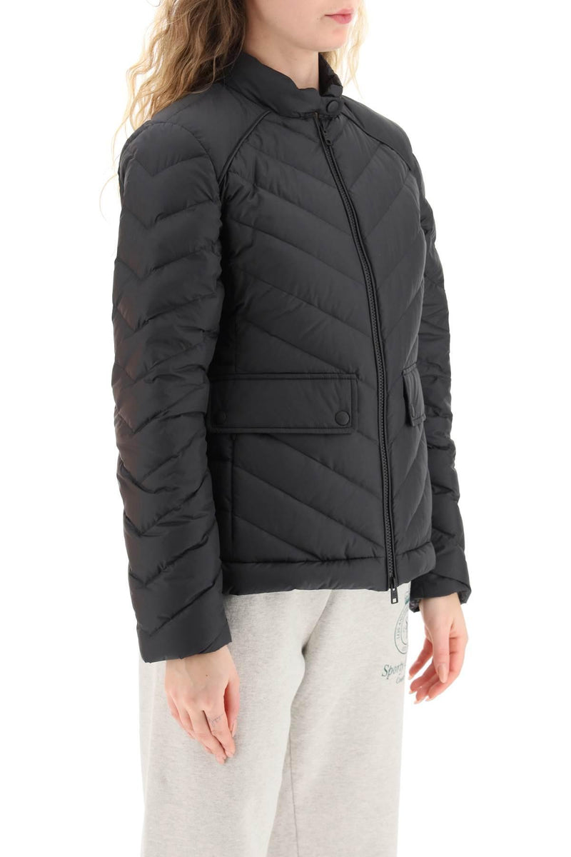 Woolrich Chevron Quilting Lightweight Down Jacket - Women - Piano Luigi