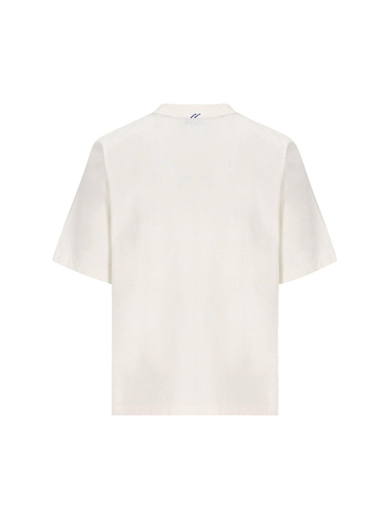 Burberry Logo Patch Crewneck T-shirt - Men - Piano Luigi