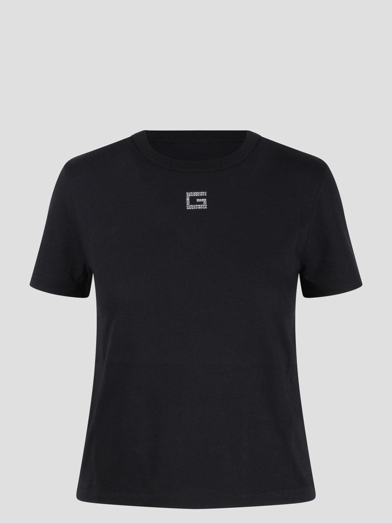 Gucci Crystal G Cotton Jersey T-shirt - Women