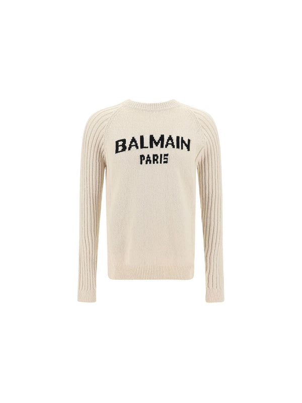 Balmain Logo Sweater - Men - Piano Luigi